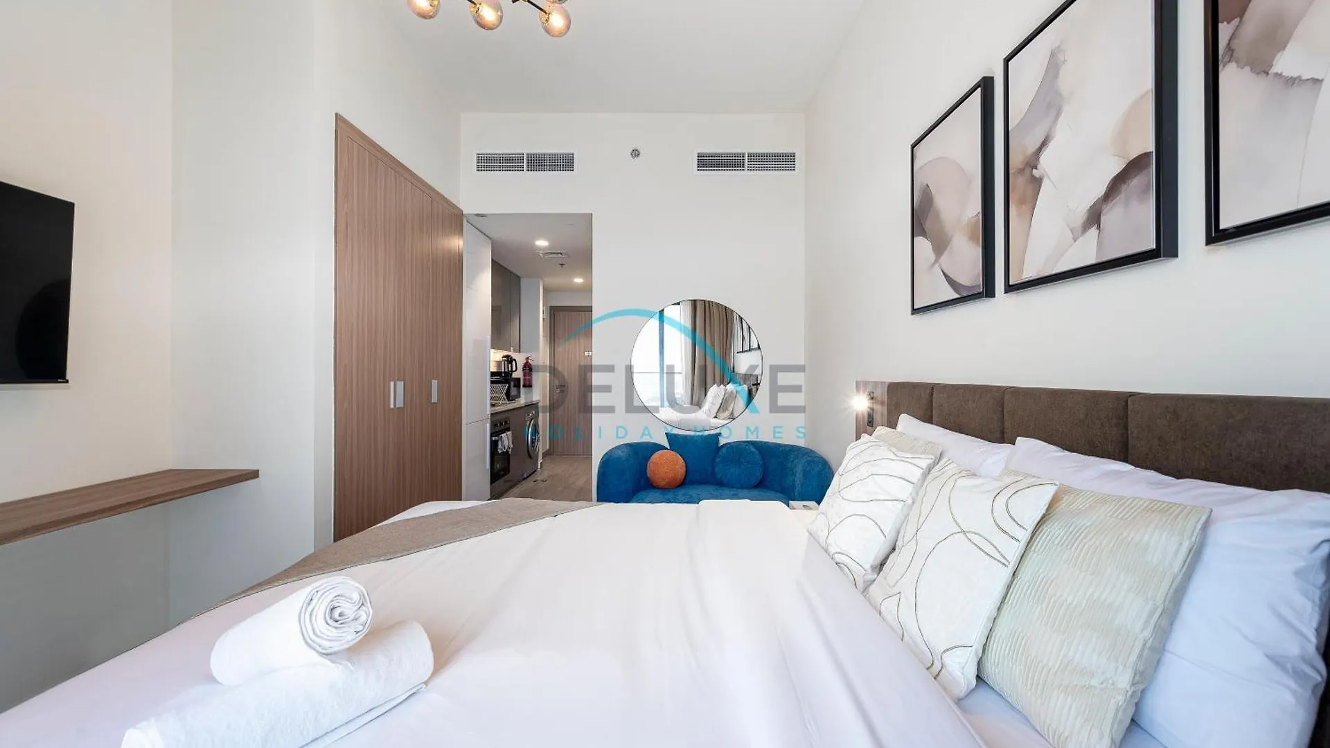 Cozy Studio In Azizi Riviera 44, Al Merkadh By Deluxe Holiday Homes Dubai Apartamento