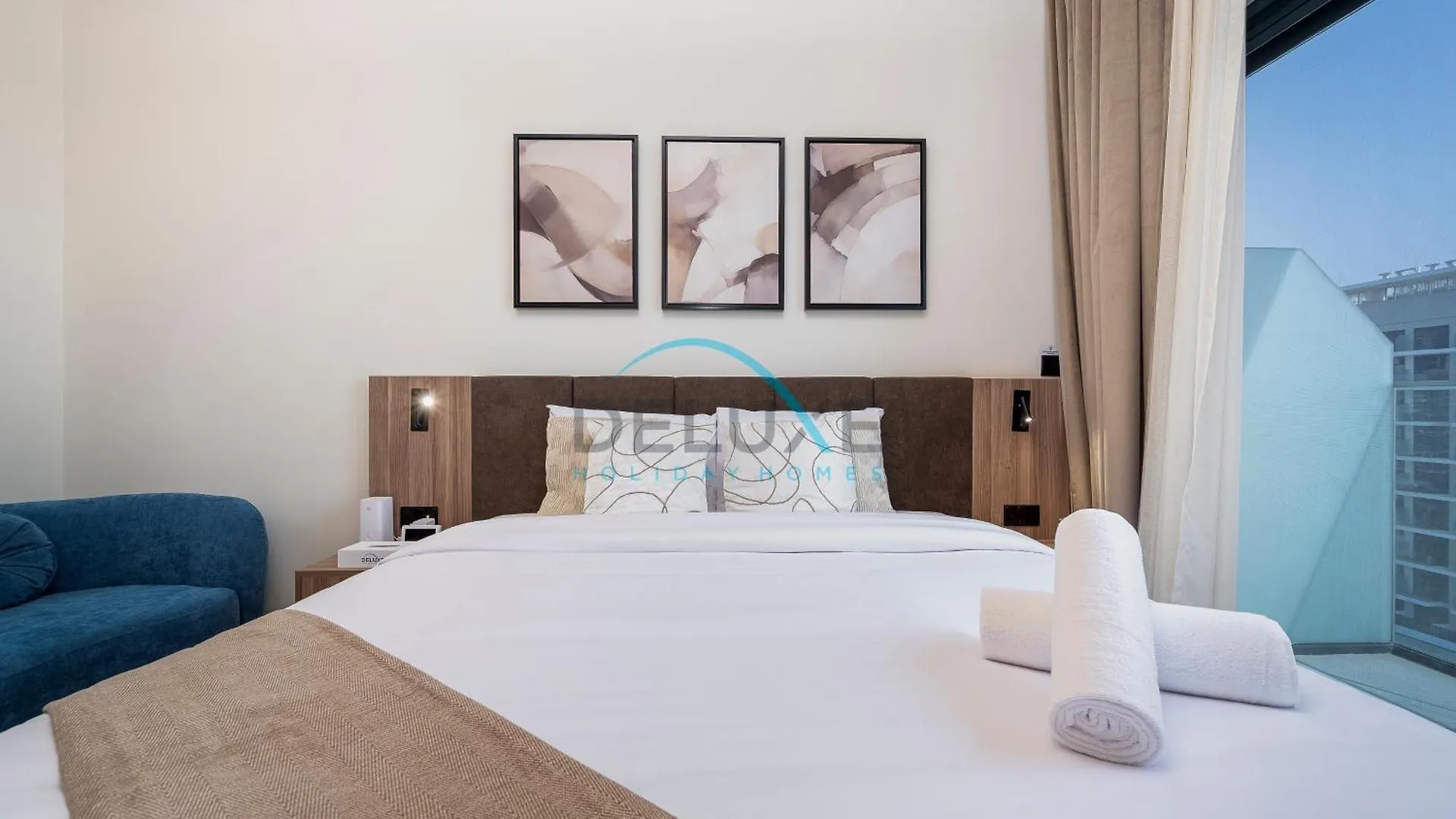 Cozy Studio In Azizi Riviera 44, Al Merkadh By Deluxe Holiday Homes Dubai Apartment